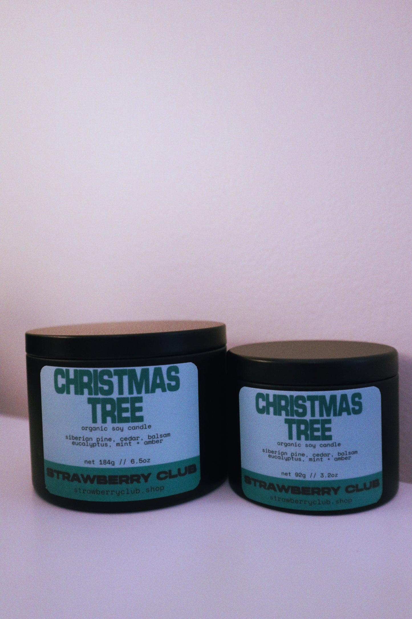 Christmas Tree Soy Candle