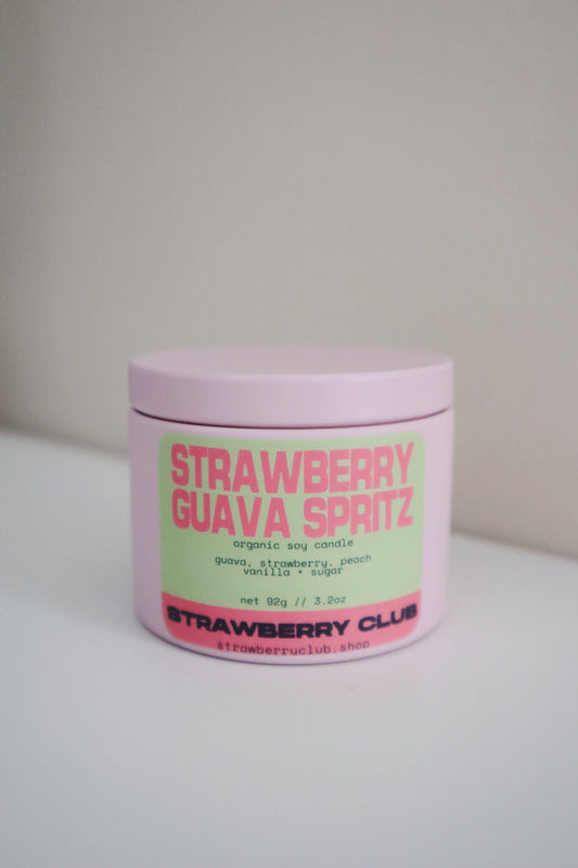 Strawberry Guava Spritz Soy Candle