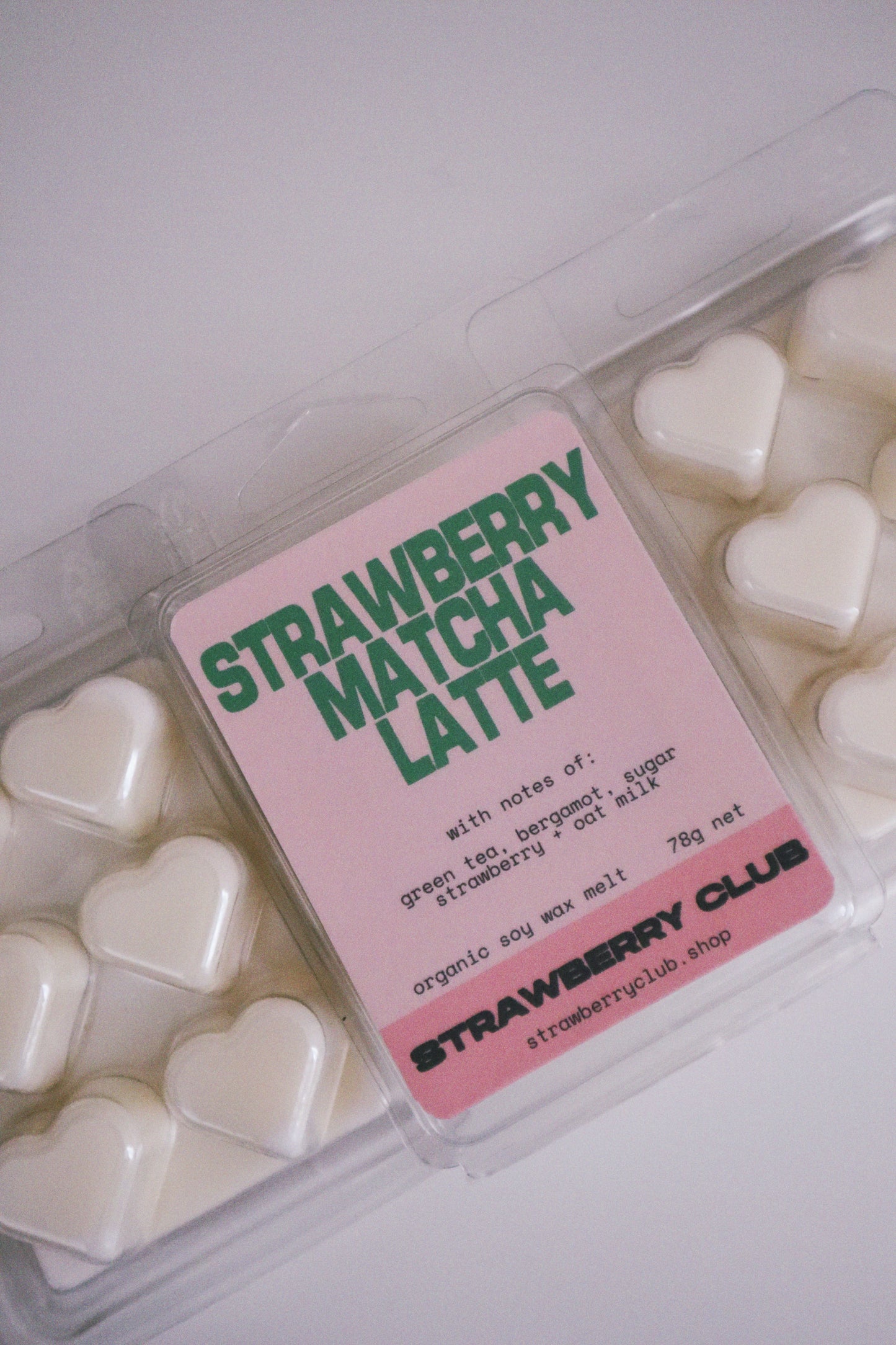 Strawberry Matcha Latte Wax Melt