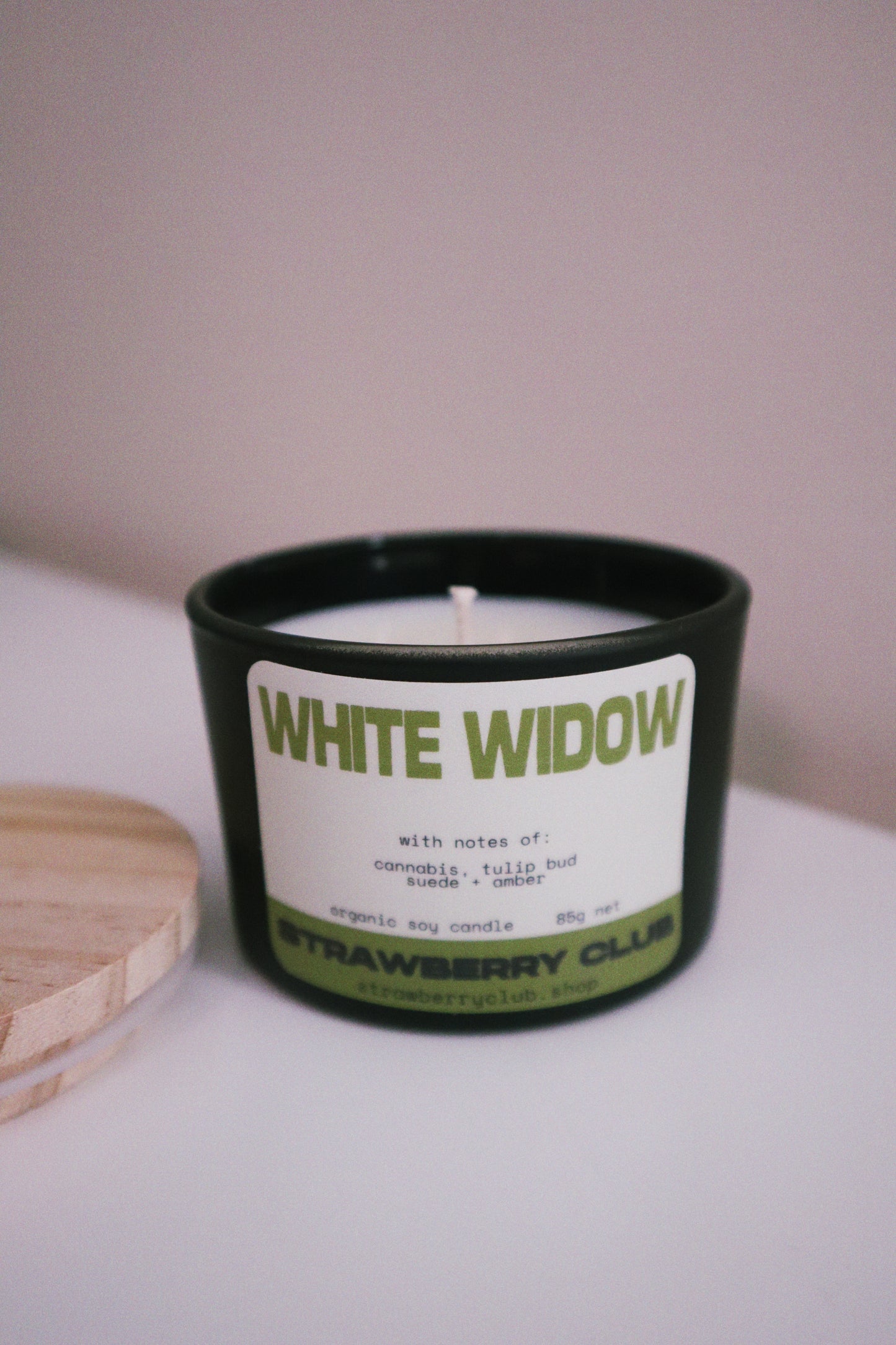 White Widow Soy Candle