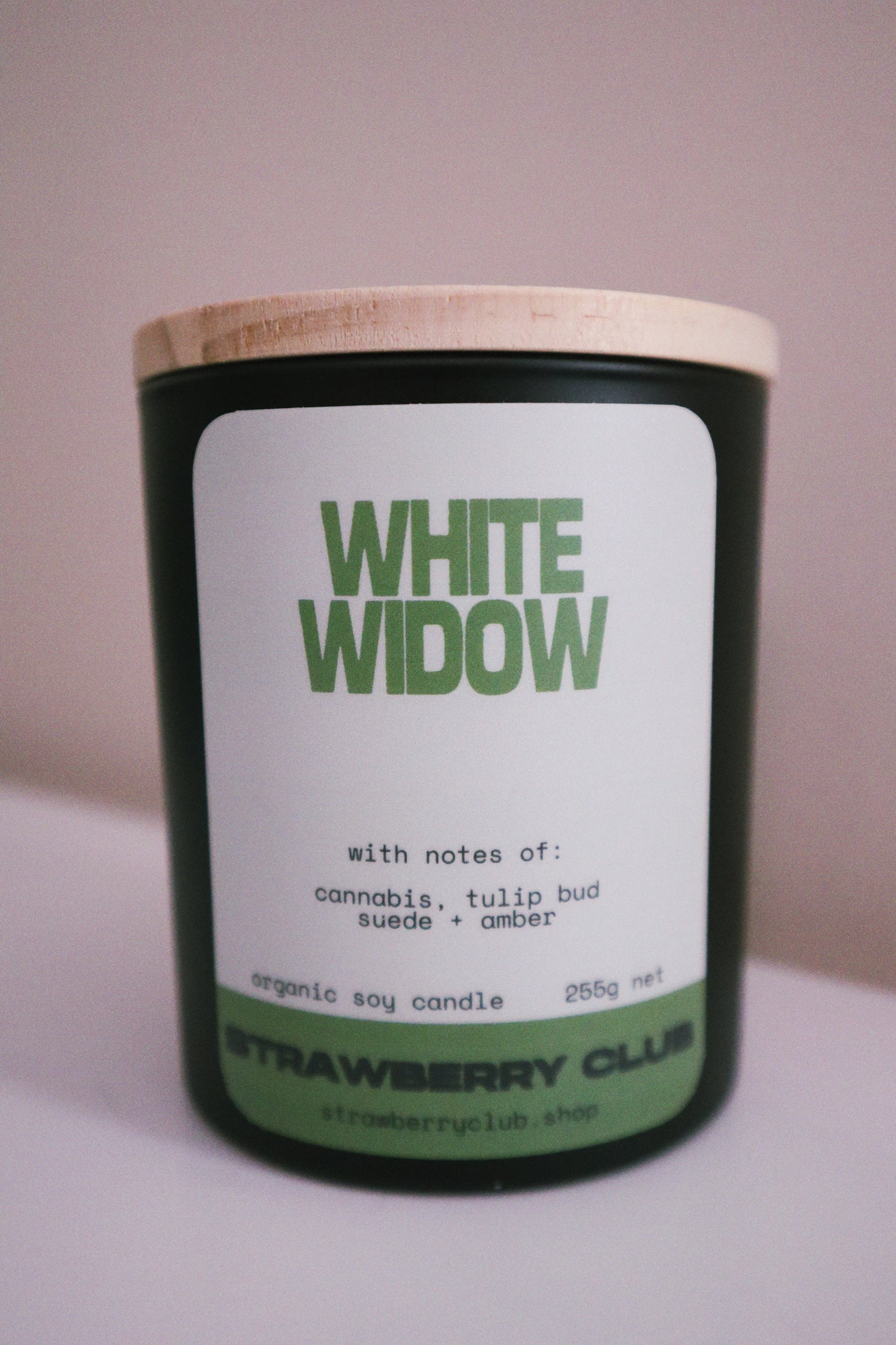 White Widow Soy Candle
