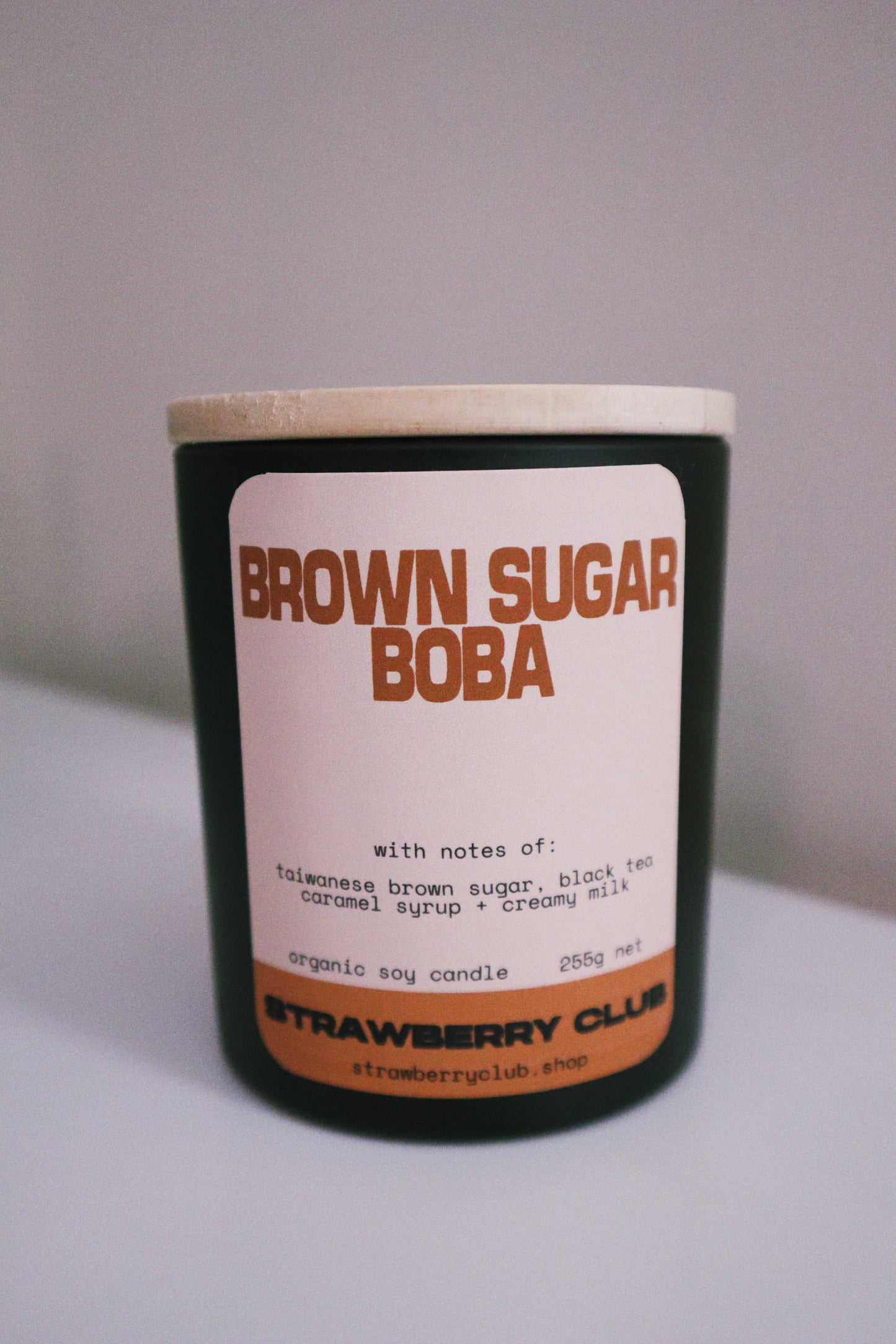 Brown Sugar Boba Soy Candle