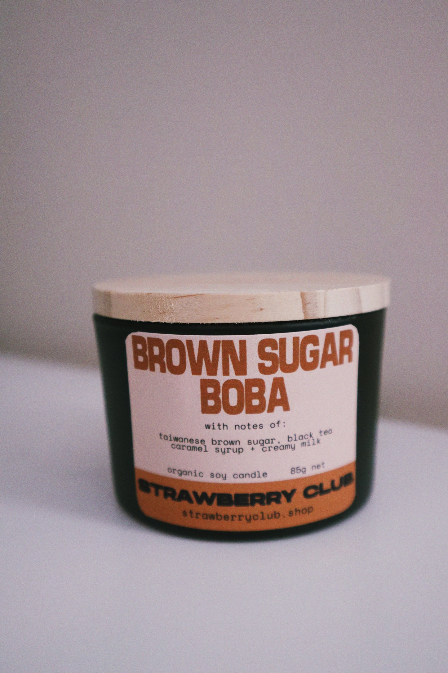 Brown Sugar Boba Soy Candle