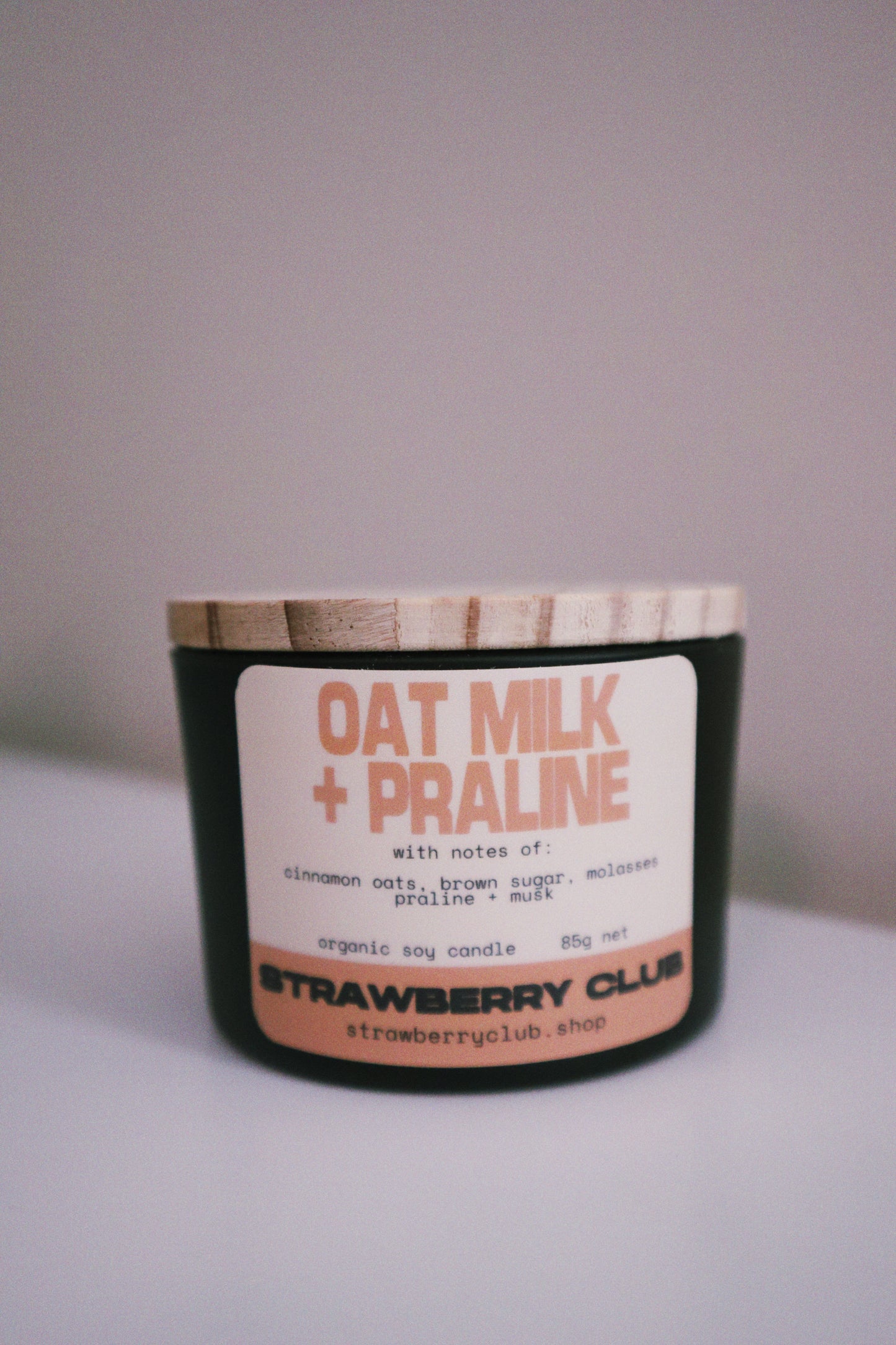 Oat Milk + Praline Soy Candle