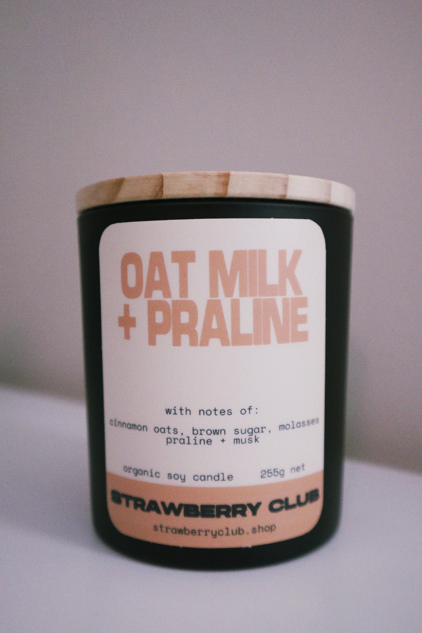 Oat Milk + Praline Soy Candle