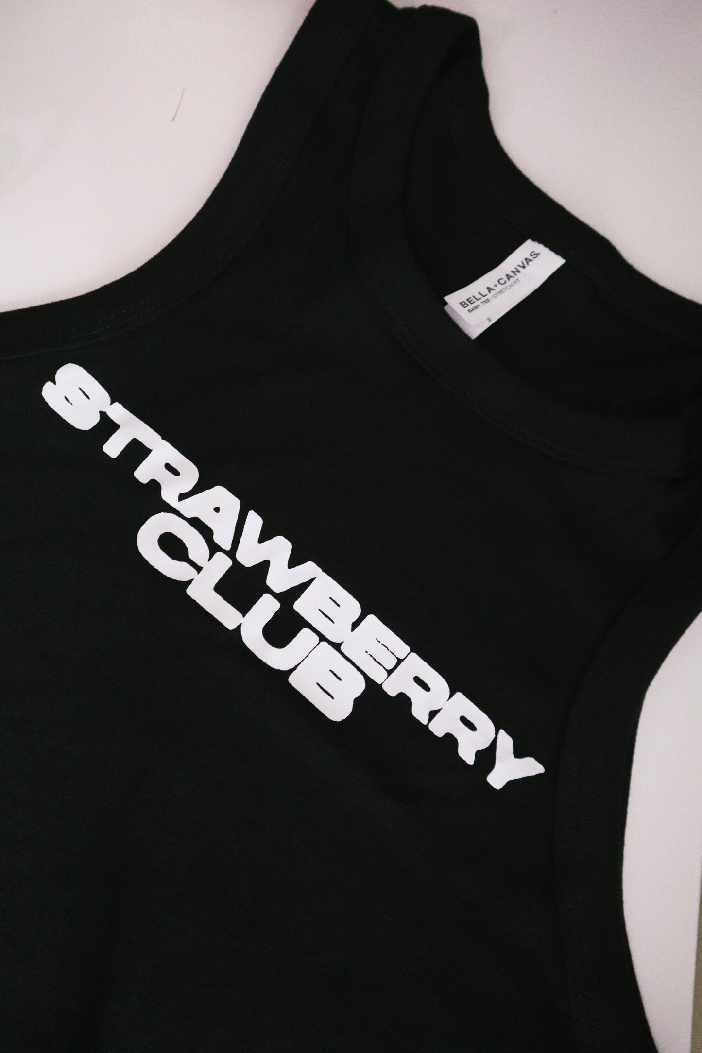 Logo Racer Tank - Black