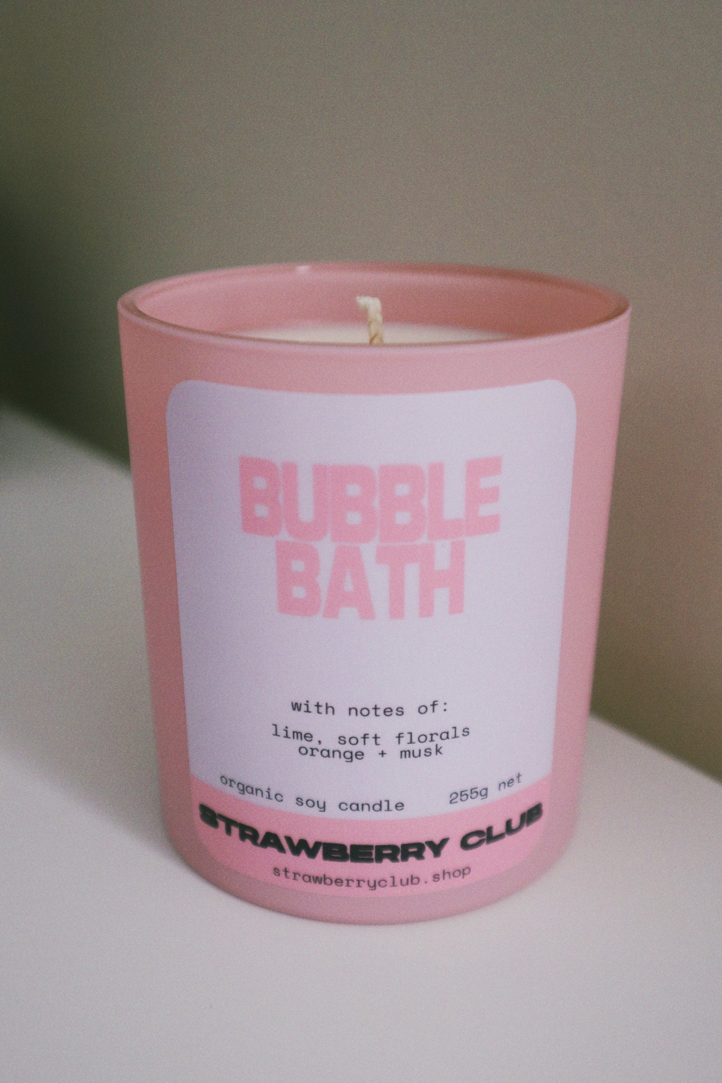 Bubble Bath Soy Candle