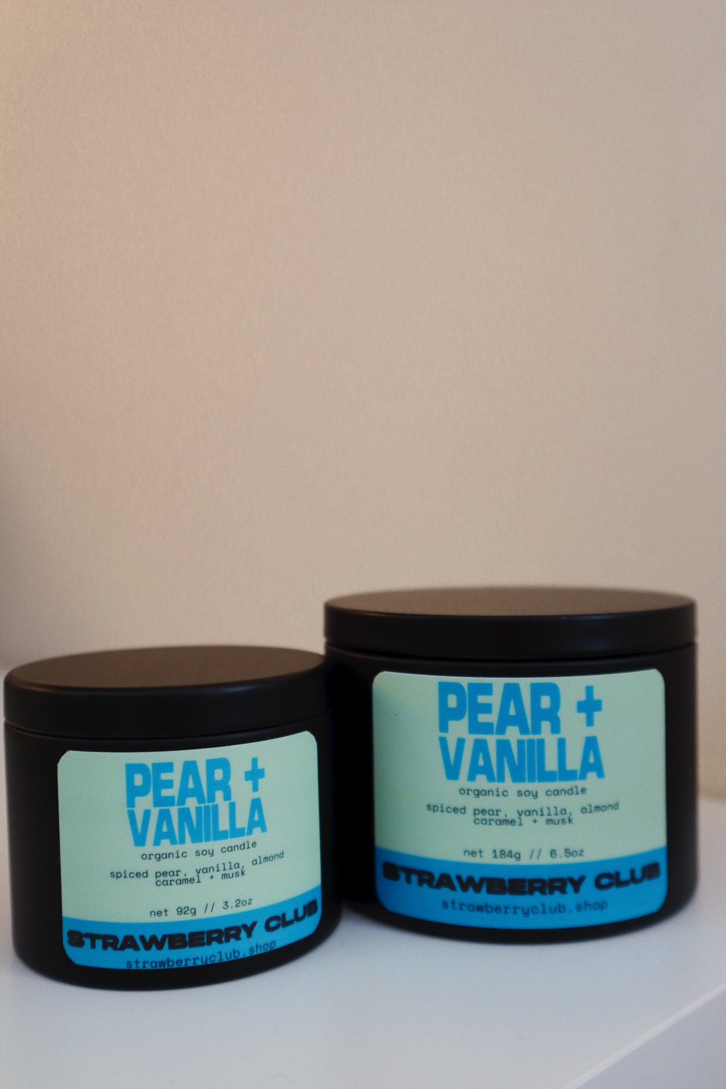 Pear + Vanilla Soy Candle
