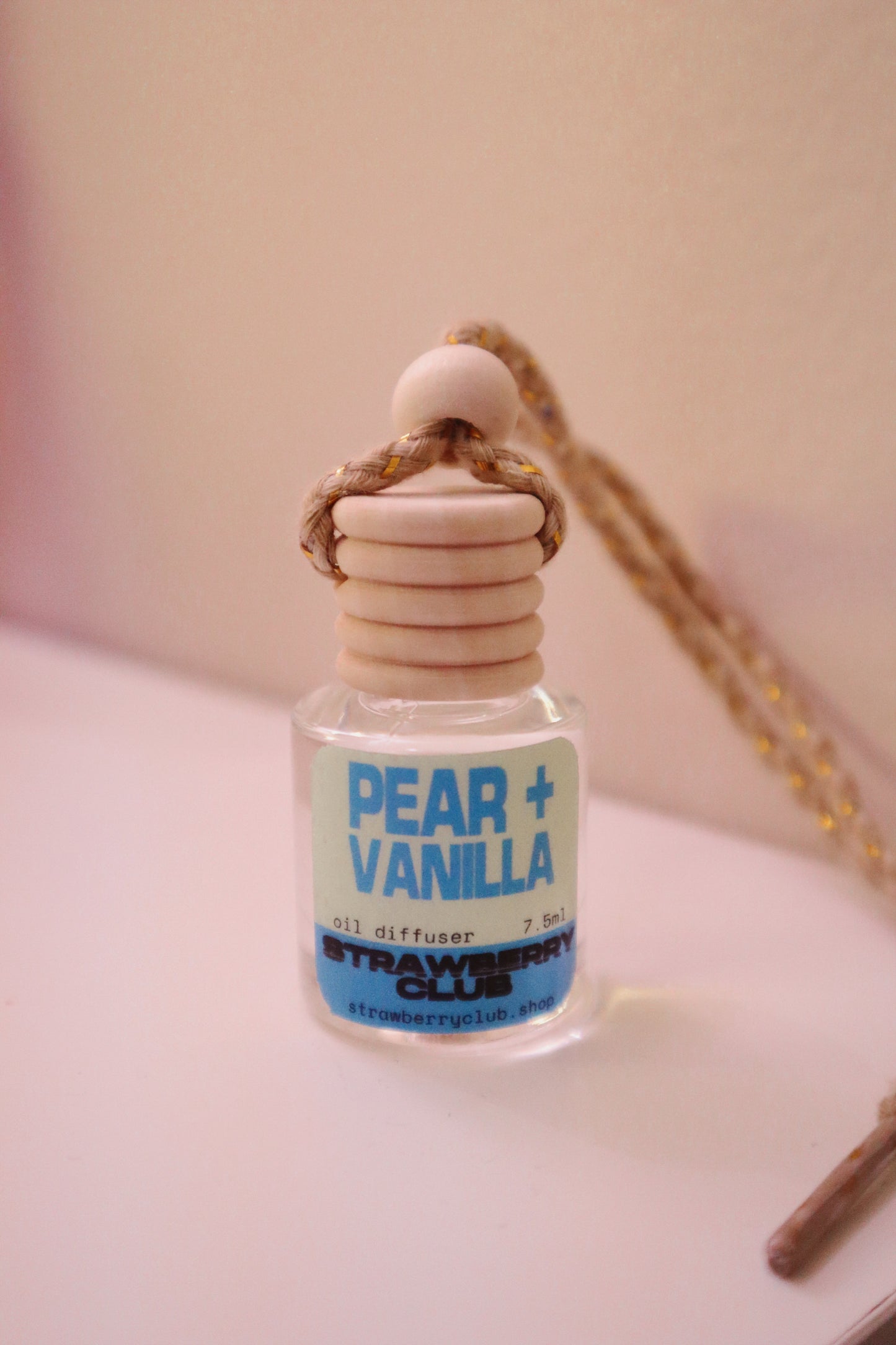 Pear + Vanilla Car Diffuser