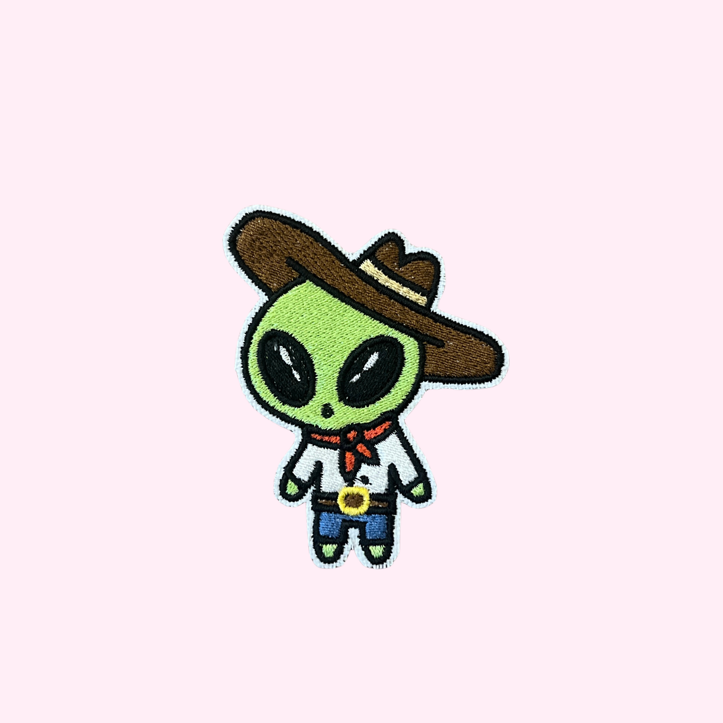 Cowboy Alien Patch
