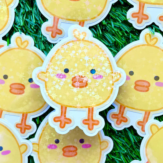 Short Duck Sticker