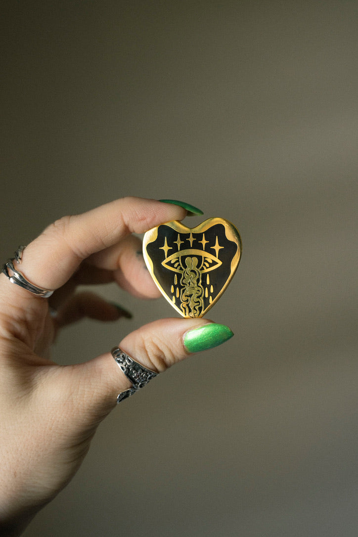 Heartbroken Pin