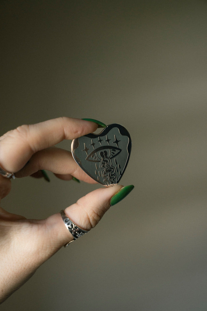Heartbroken Pin