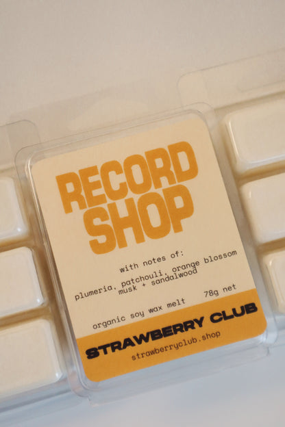 Record Shop Wax Melt