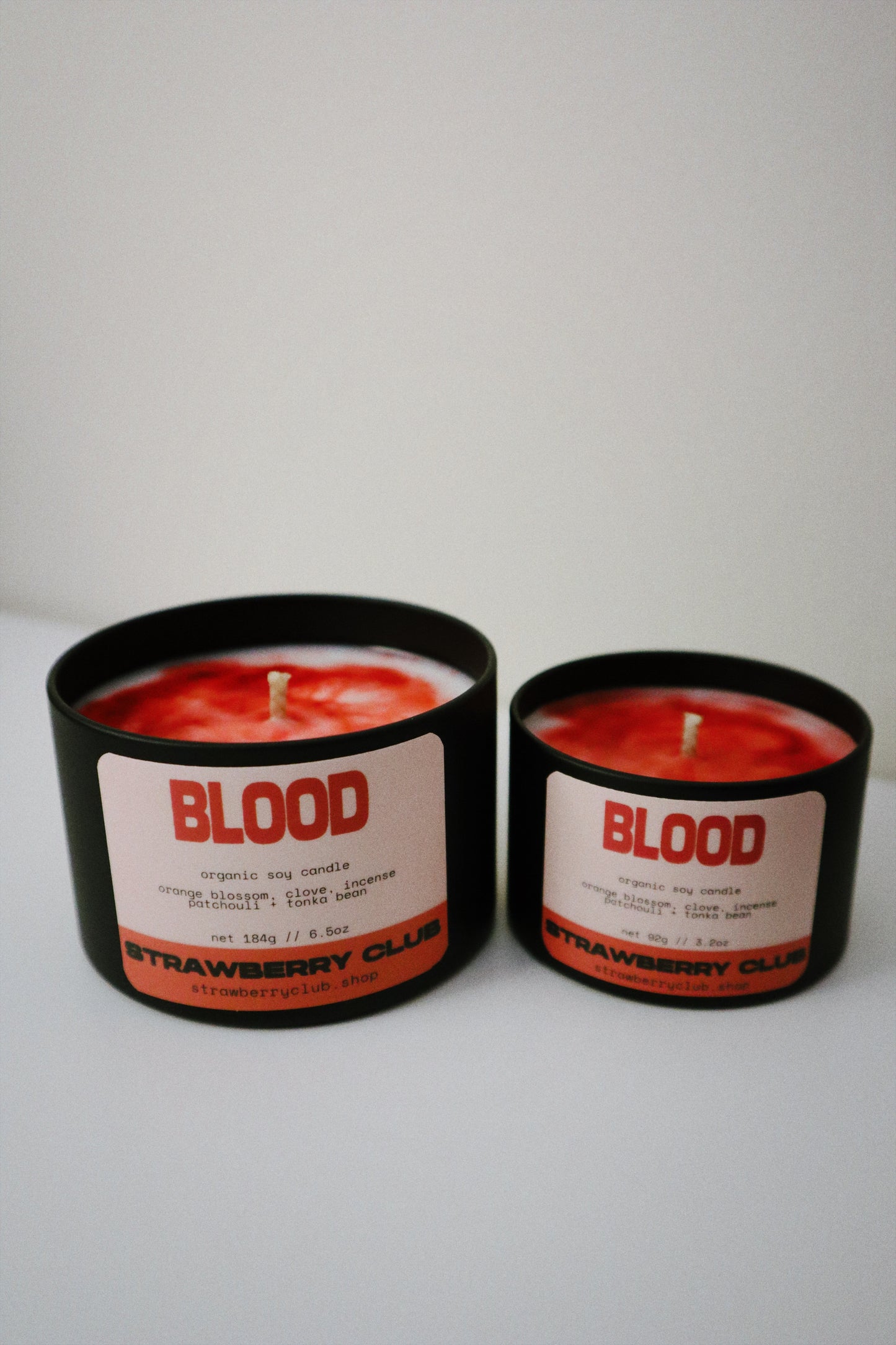 Blood Soy Candle