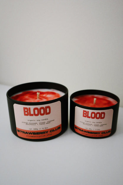 Blood Soy Candle