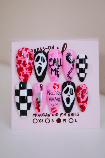 No You Hang Up Press-On Nails