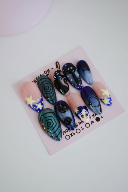 Coraline Press-On Nails