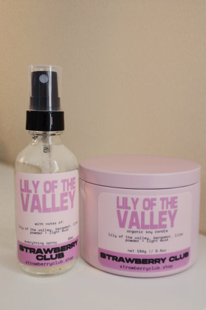 Lily of the Valley Soy Candle