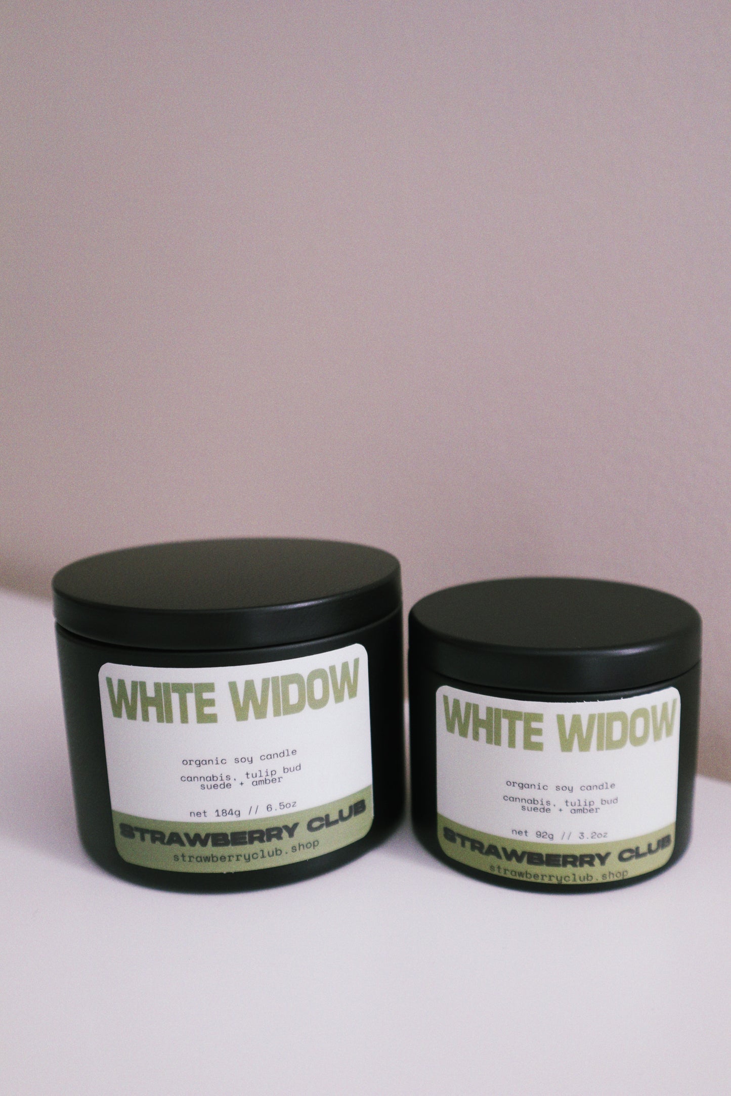 White Widow Soy Candle