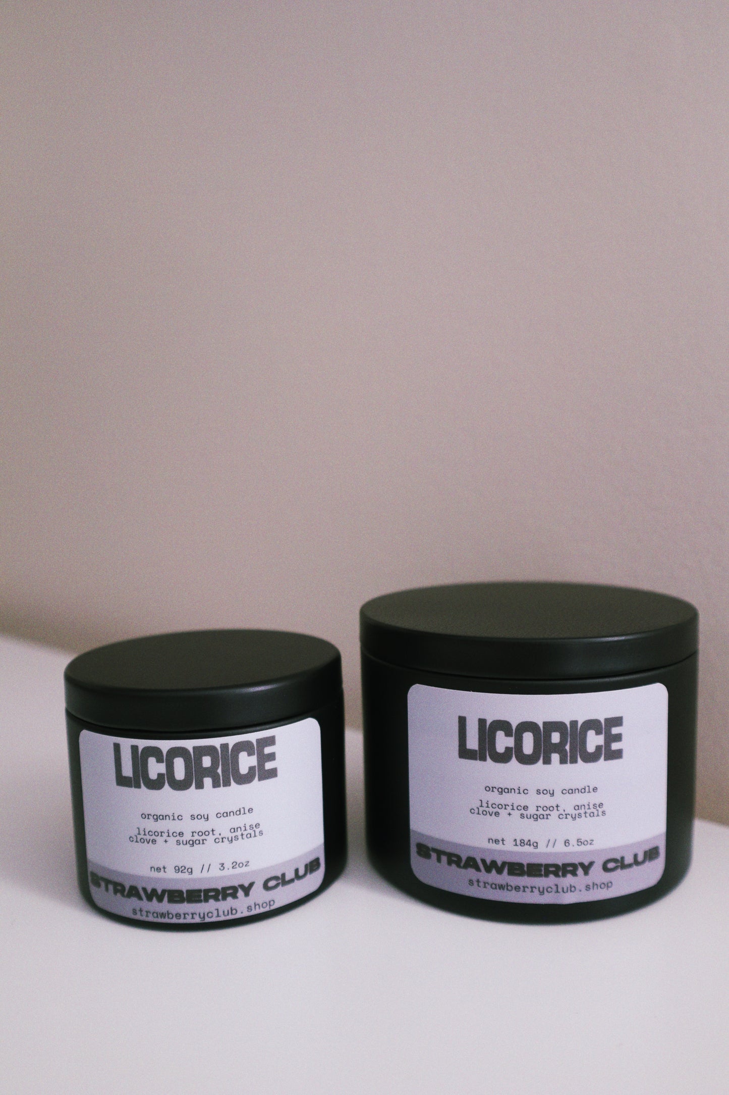 Licorice Soy Candle