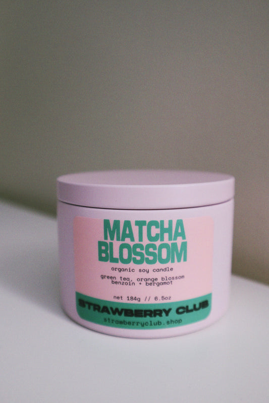 Matcha Blossom Soy Candle