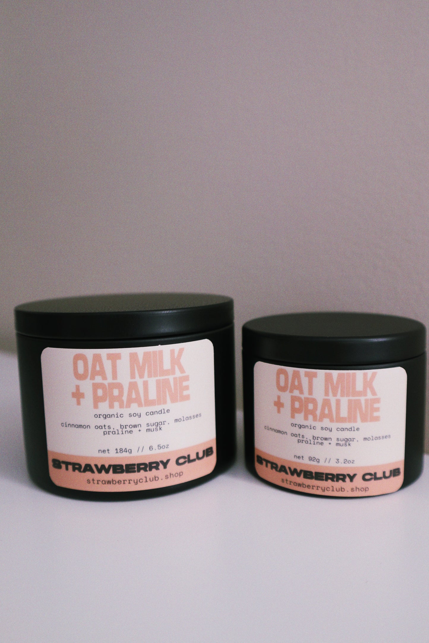 Oat Milk + Praline Soy Candle