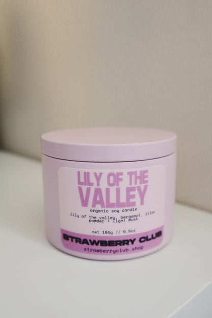 Lily of the Valley Soy Candle