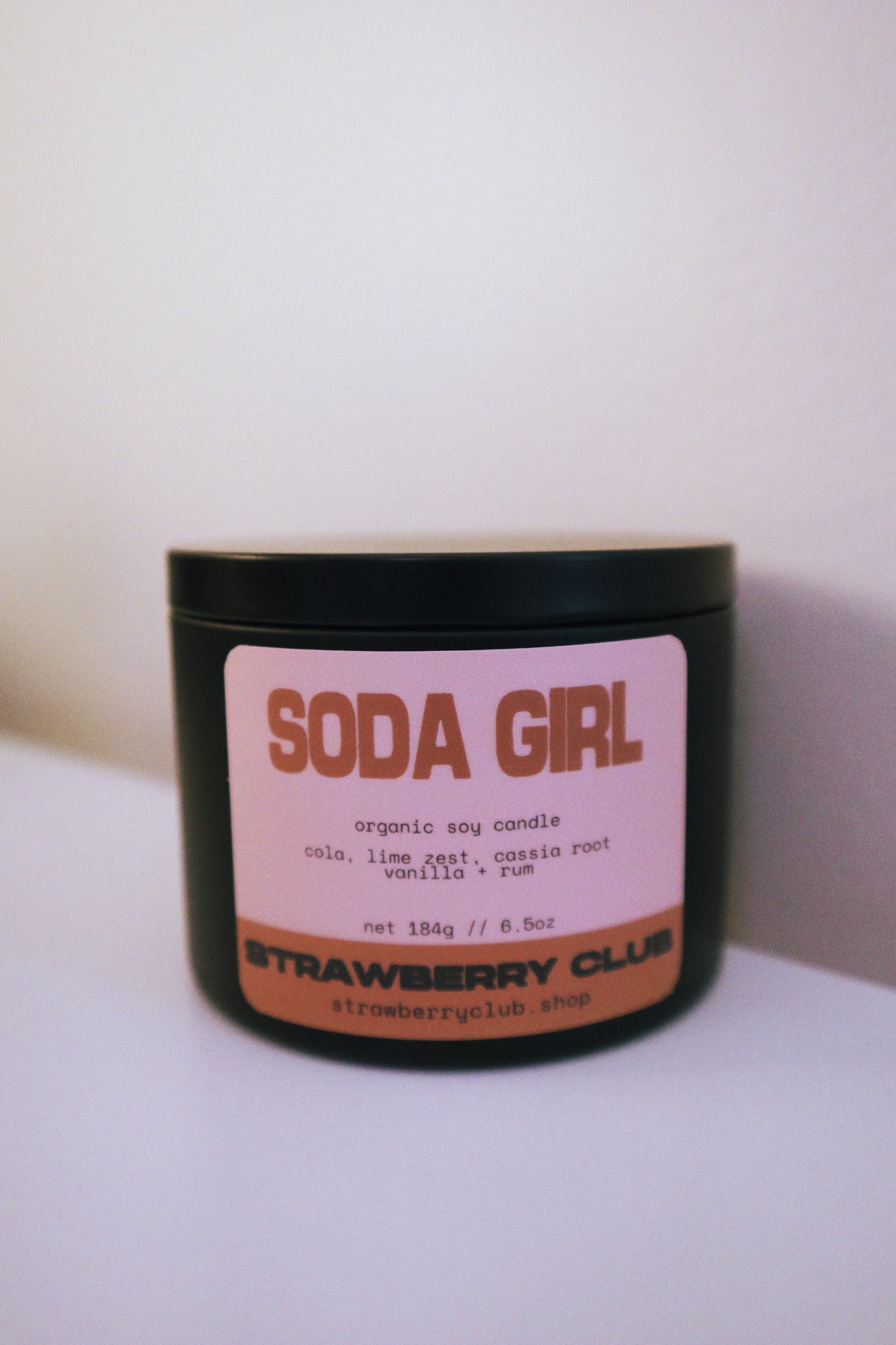 Soda Girl Soy Candle