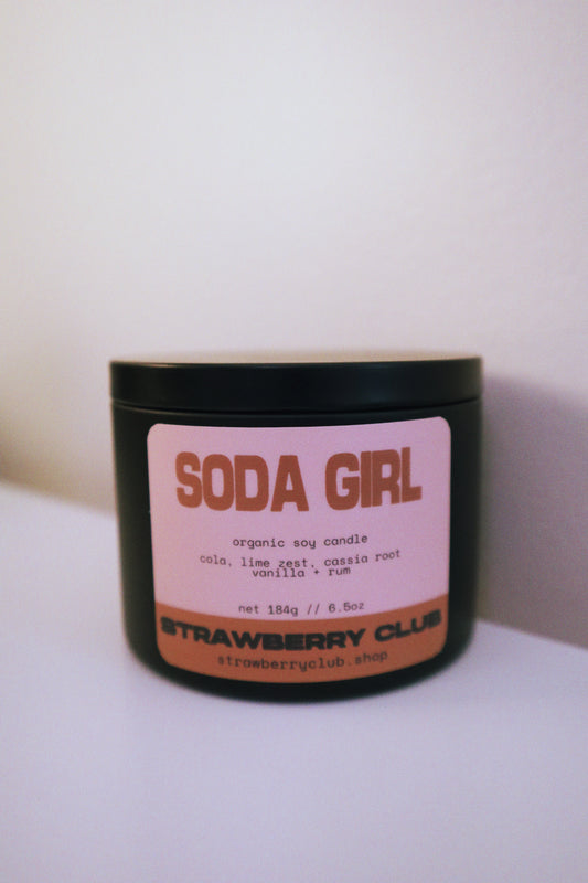 Soda Girl Soy Candle