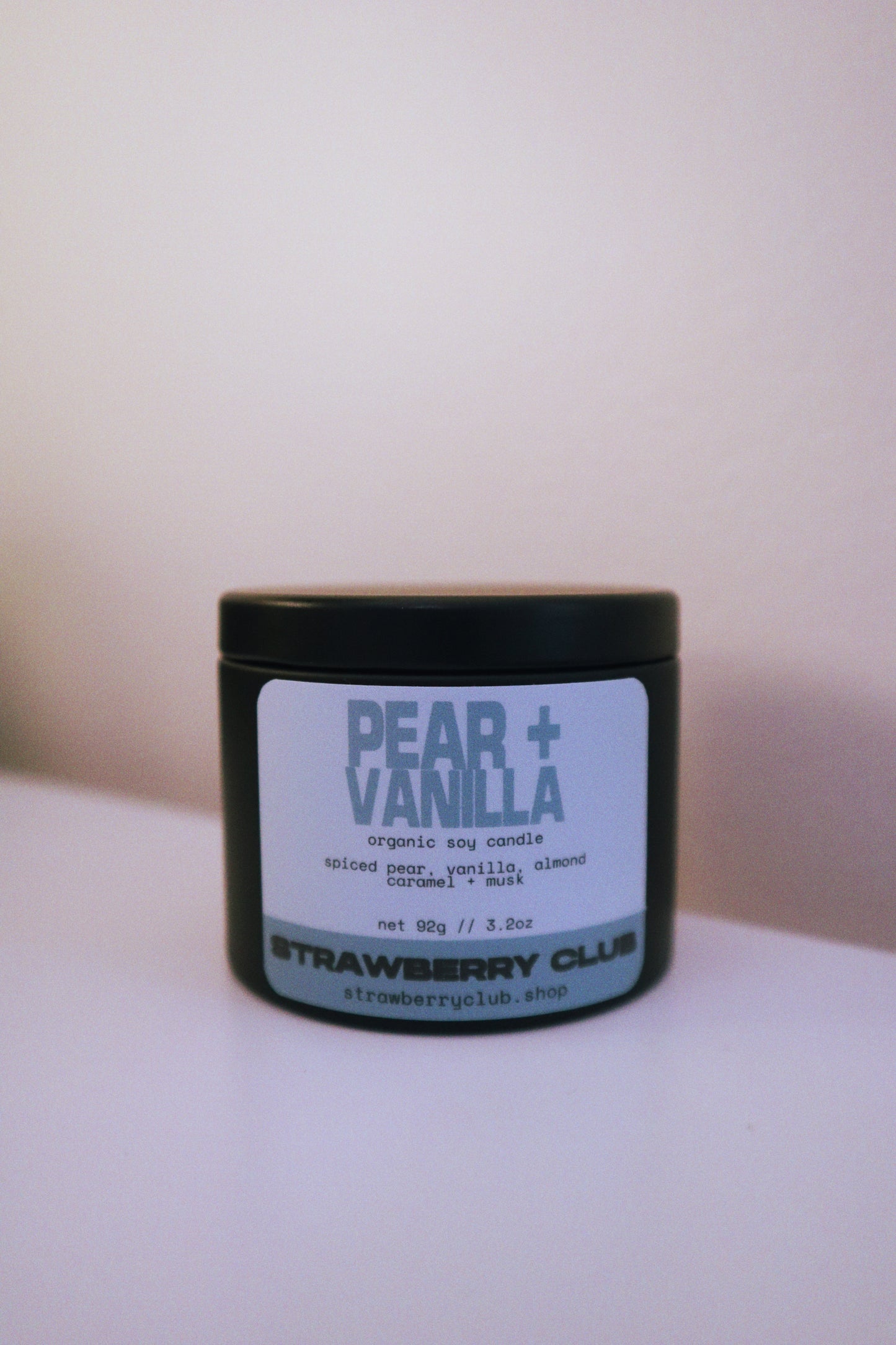 Pear + Vanilla Soy Candle