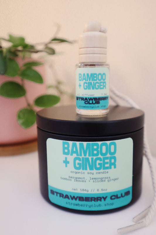 Bamboo + Ginger Soy Candle