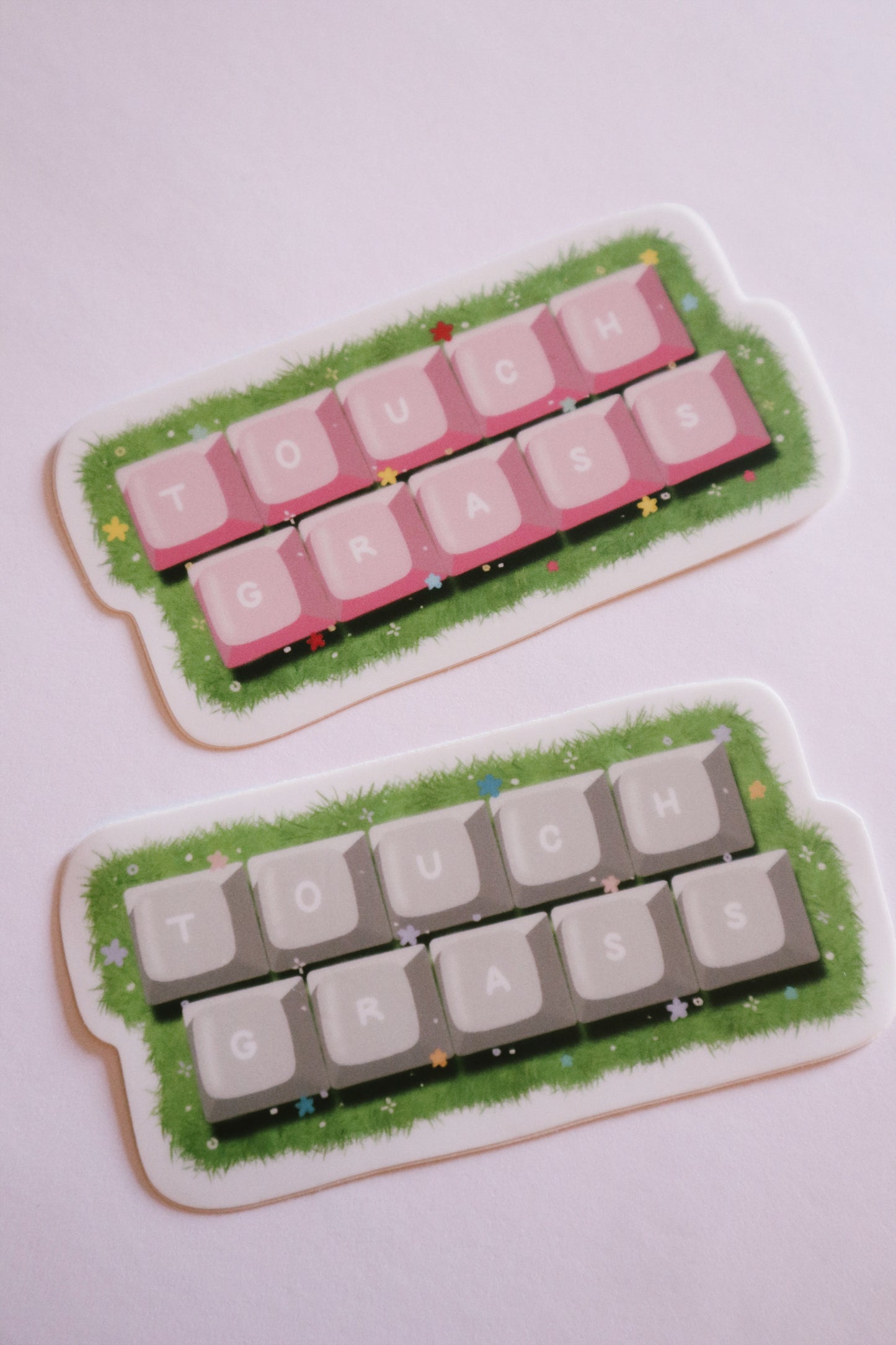 Touch Grass Sticker