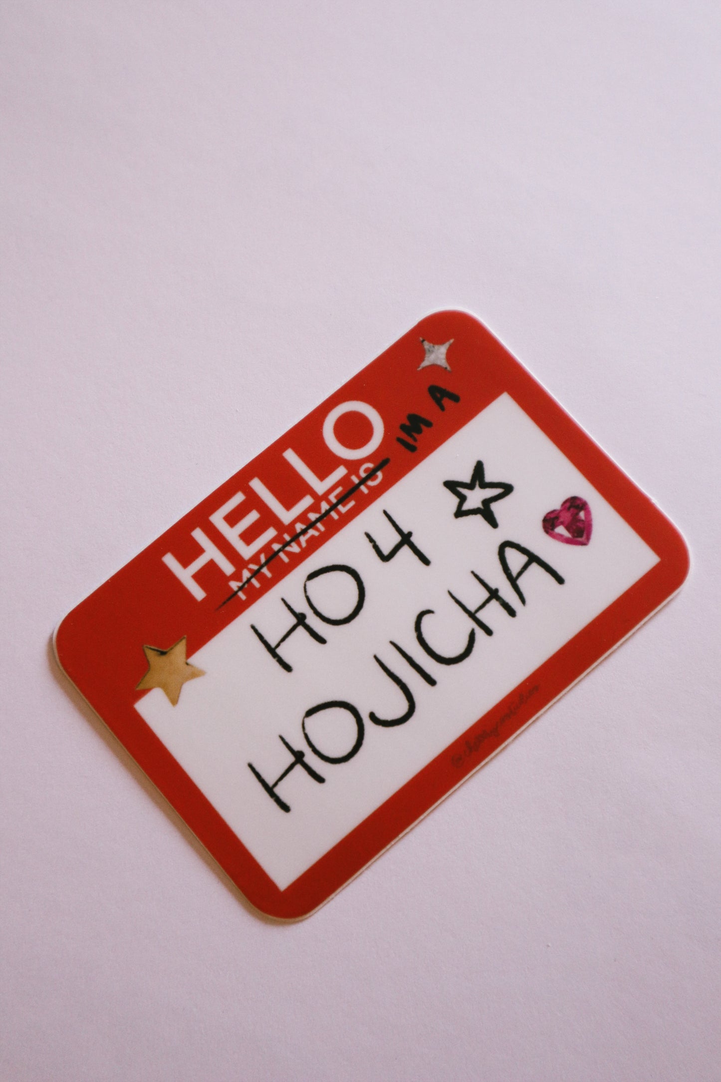 Hojicha Ho Sticker