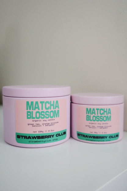 Matcha Blossom Soy Candle