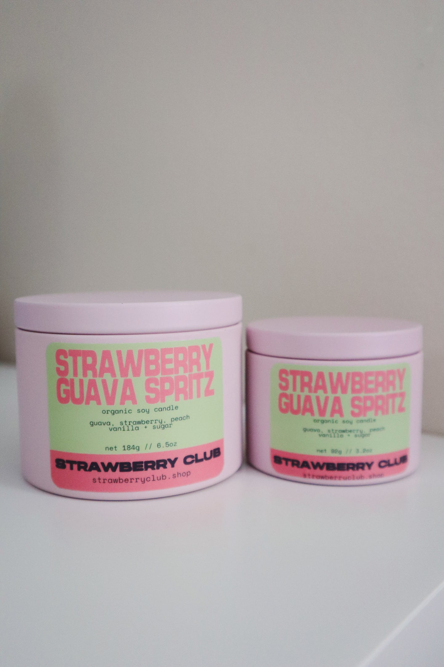 Strawberry Guava Spritz Soy Candle