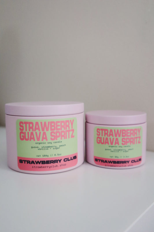 Strawberry Guava Spritz Soy Candle