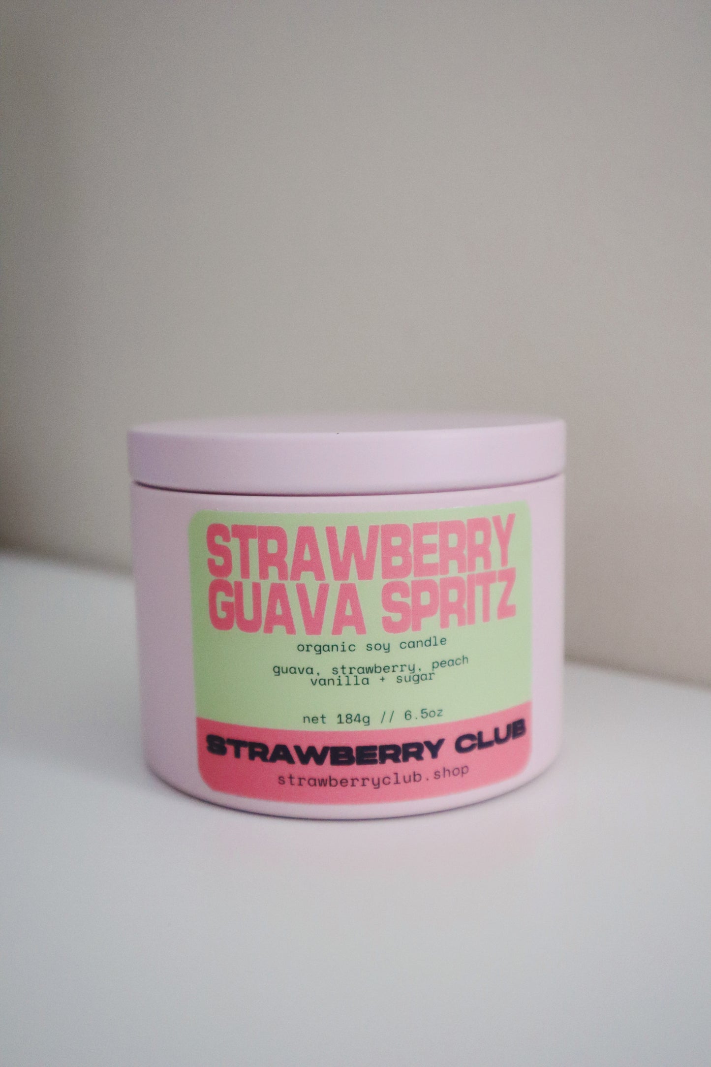 Strawberry Guava Spritz Soy Candle
