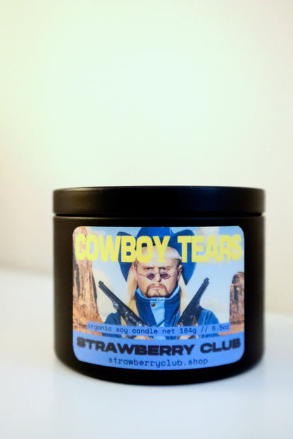 COWBOY TEARS Soy Candle