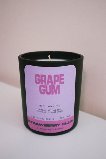Grape Gum Soy Candle