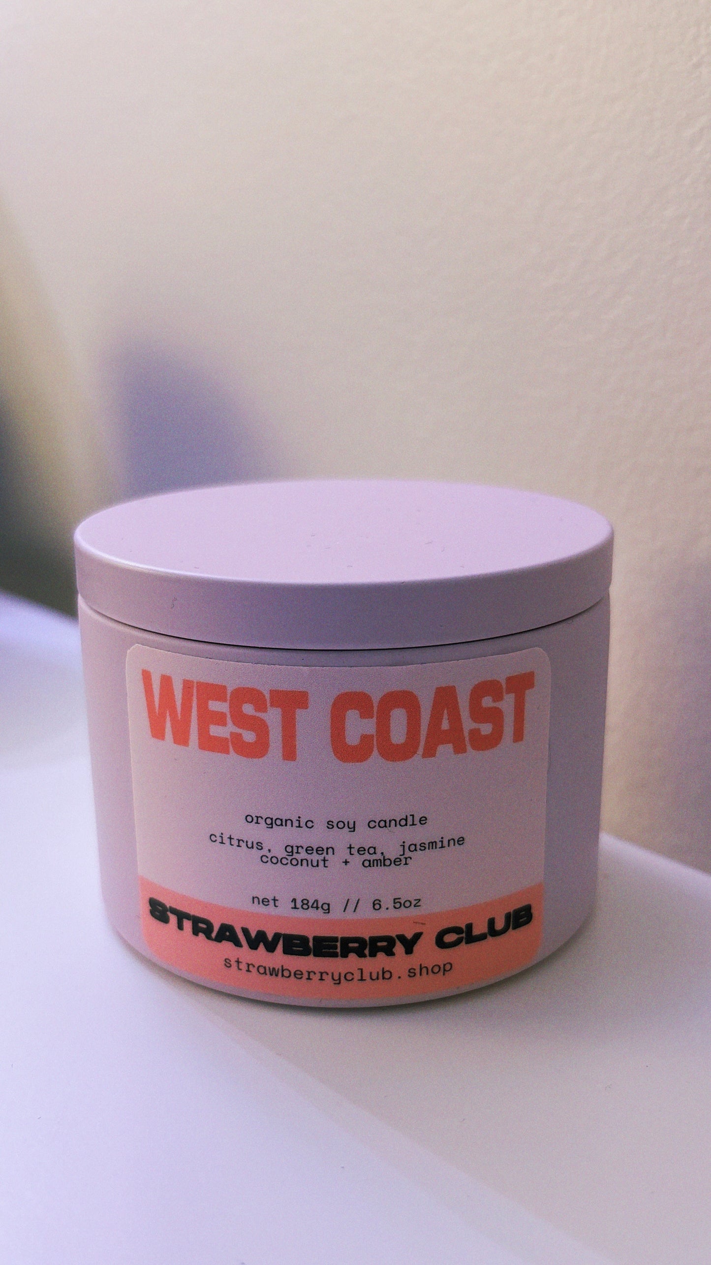West Coast Soy Candle
