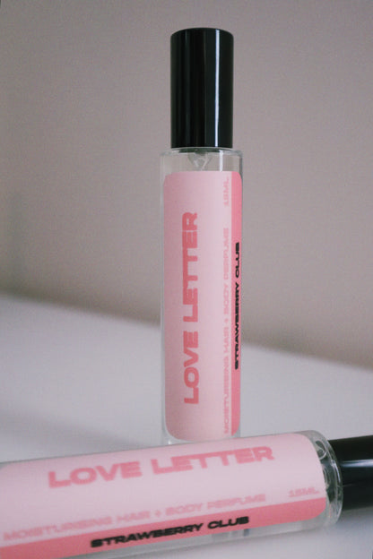 Love Letter Moisturising Hair + Body Perfume