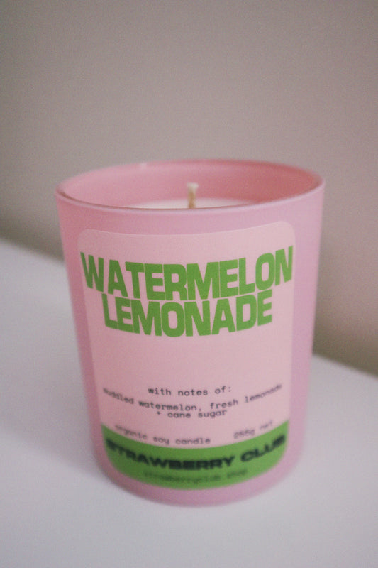 Watermelon Lemonade Soy Candle