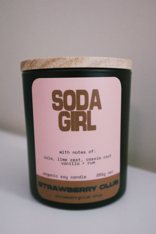 Soda Girl Soy Candle