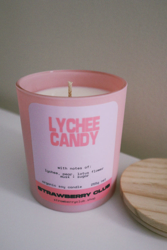 Lychee Candy Soy Candle