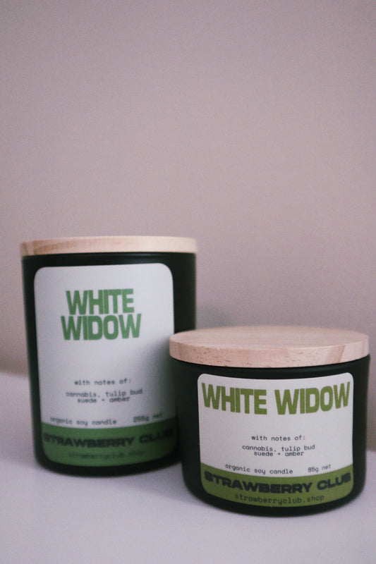 White Widow Soy Candle