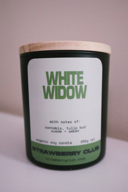 White Widow Soy Candle
