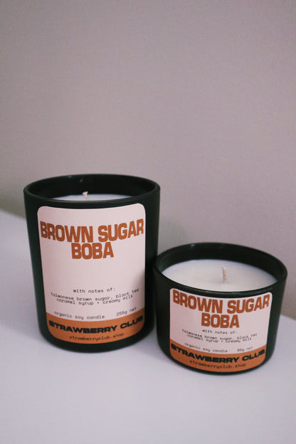 Brown Sugar Boba Soy Candle