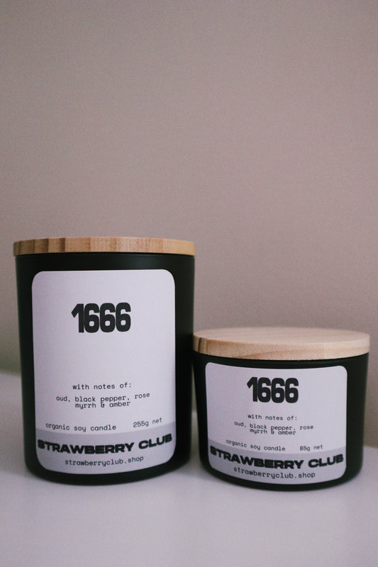 1666 Soy Candle