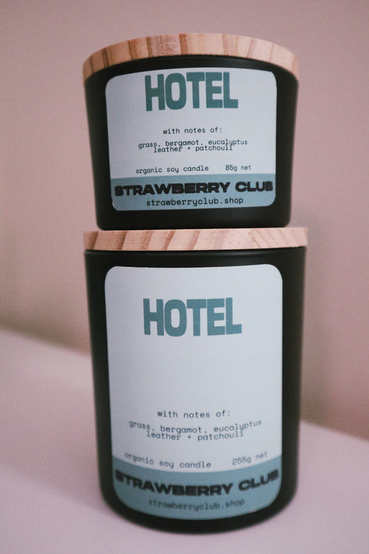 Hotel Soy Candle